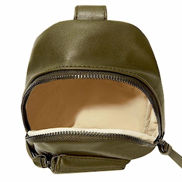 Summer & Rose Sequoia Crossbody Sling Bag in Olive Green - Picture 4 of 8